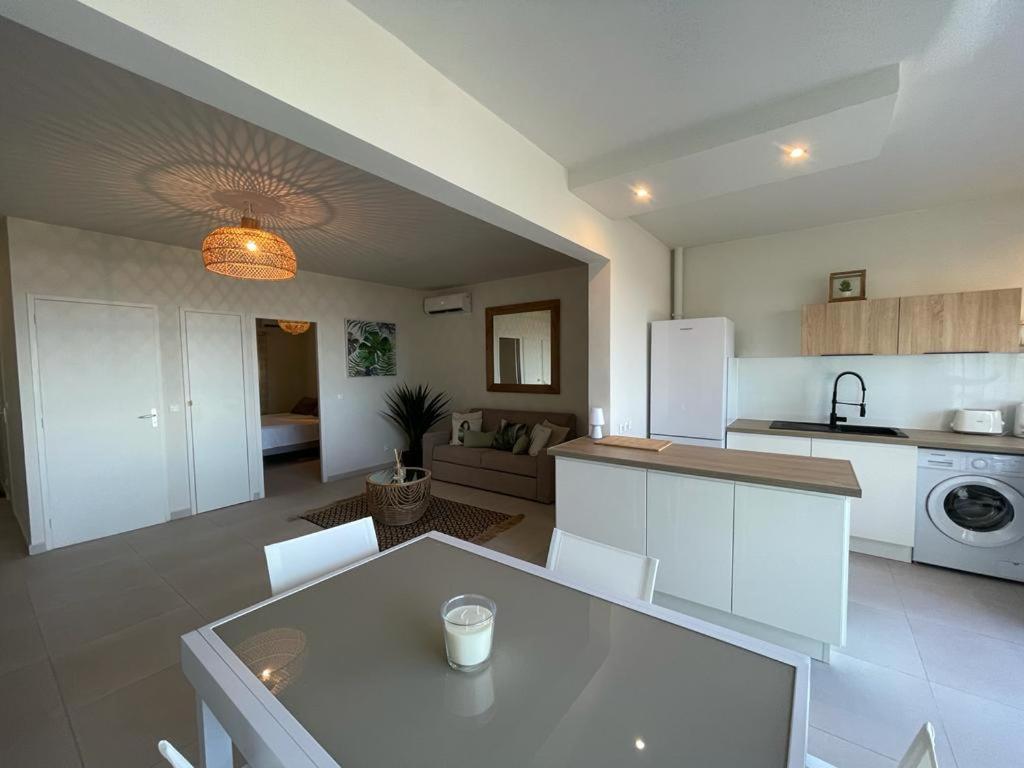 Appartement La Perle, T2 Les Pieds Dans L'Eau A 50M De La Mer 圣弗朗索瓦 外观 照片